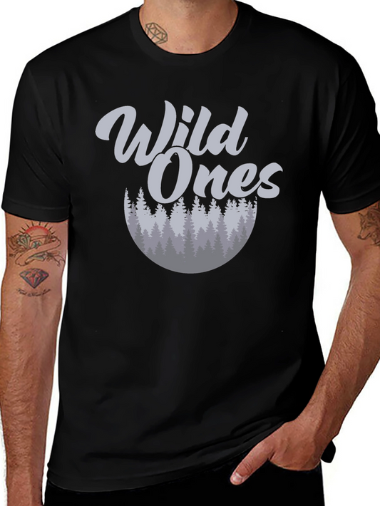 Wild Ones Tree Graphic Tee - Nature Lover Shirt