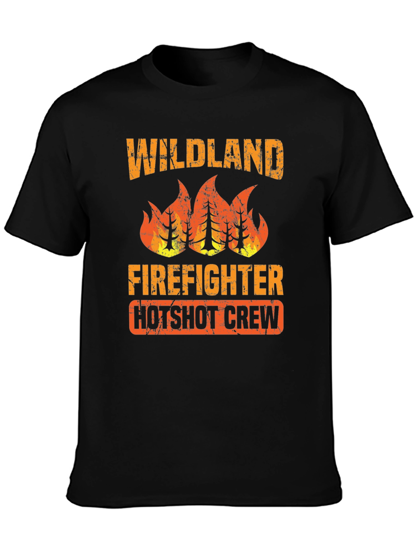 Wildland Firefighter Hotshot Crew Graphic Tee