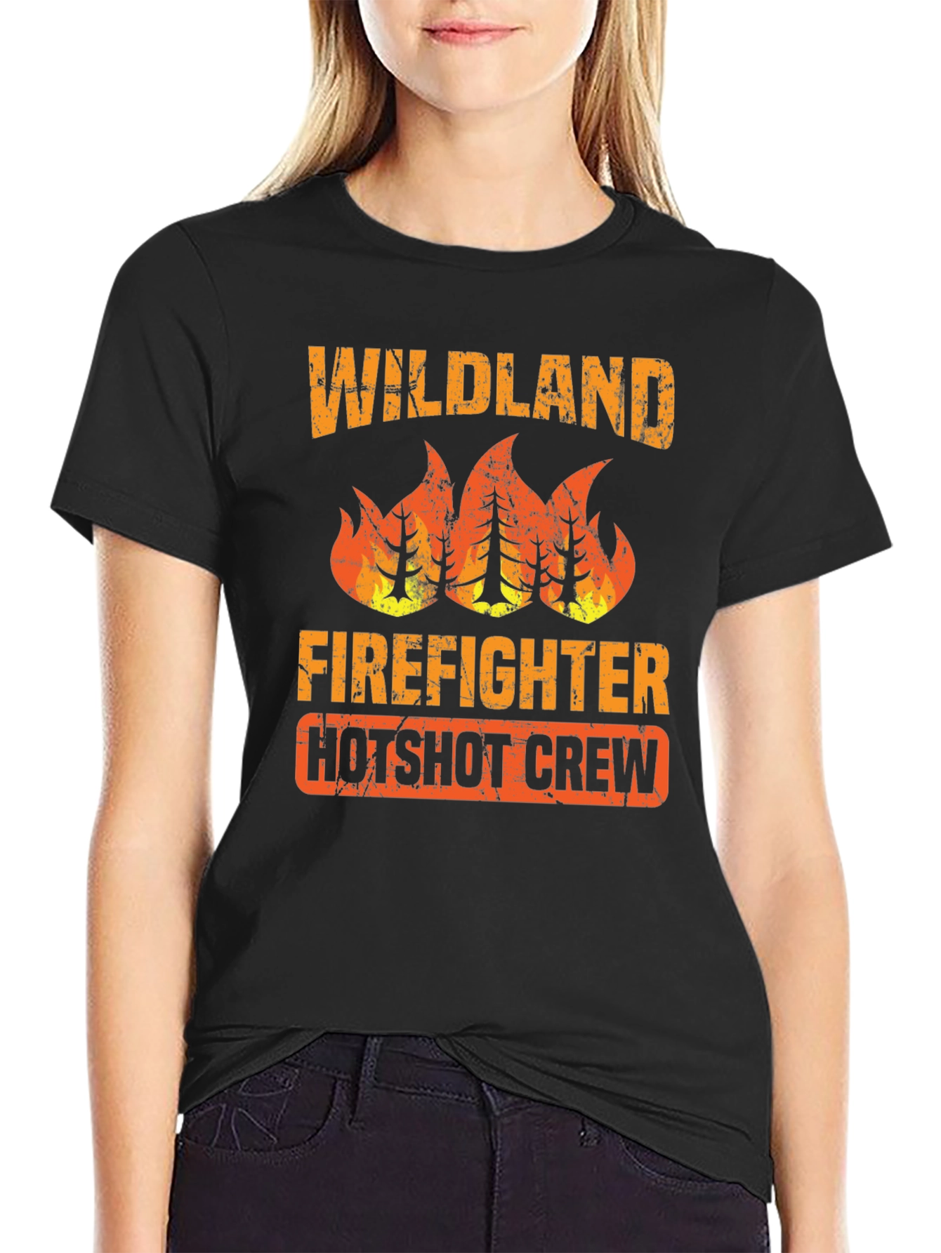 Wildland Firefighter Hotshot Crew Graphic Tee