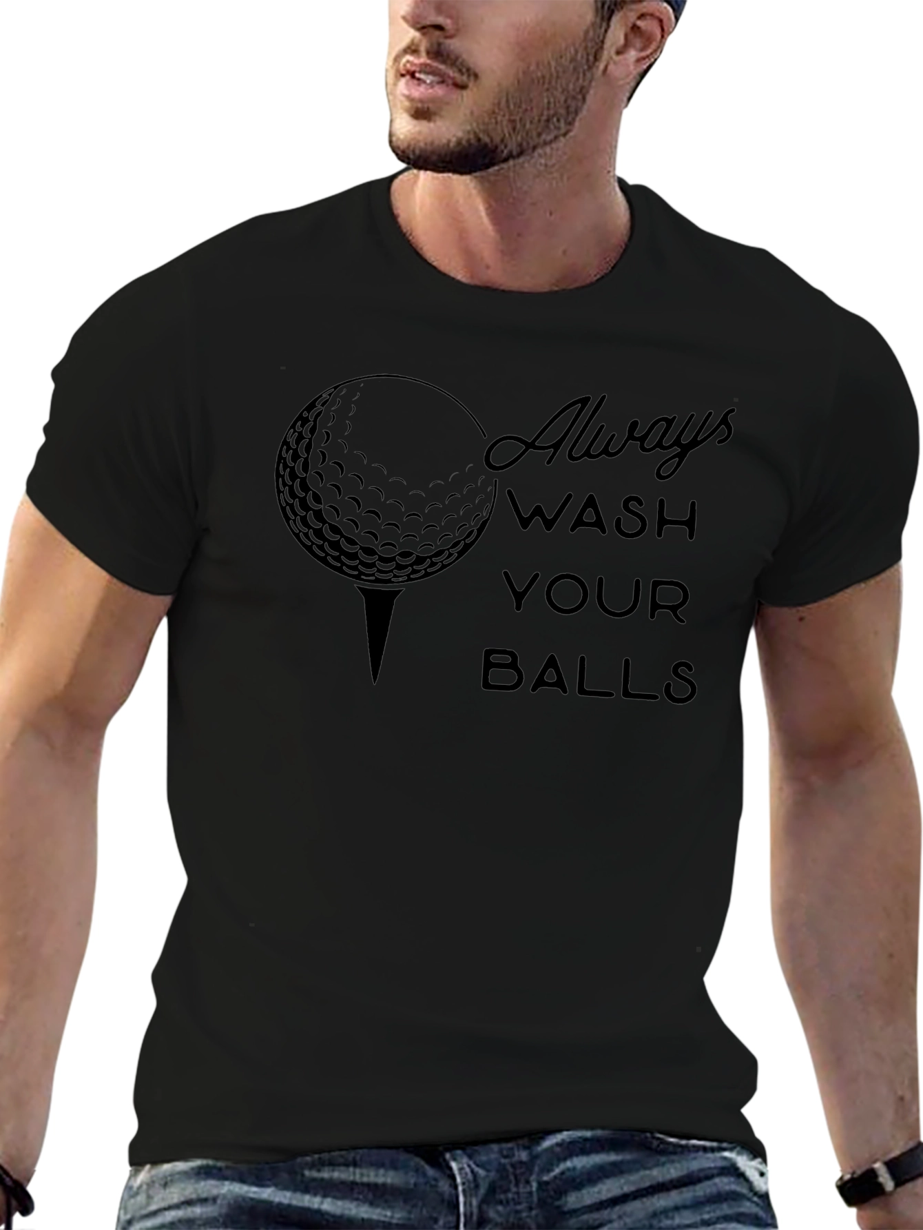 Always Wash Your Balls Golf T-Shirt
