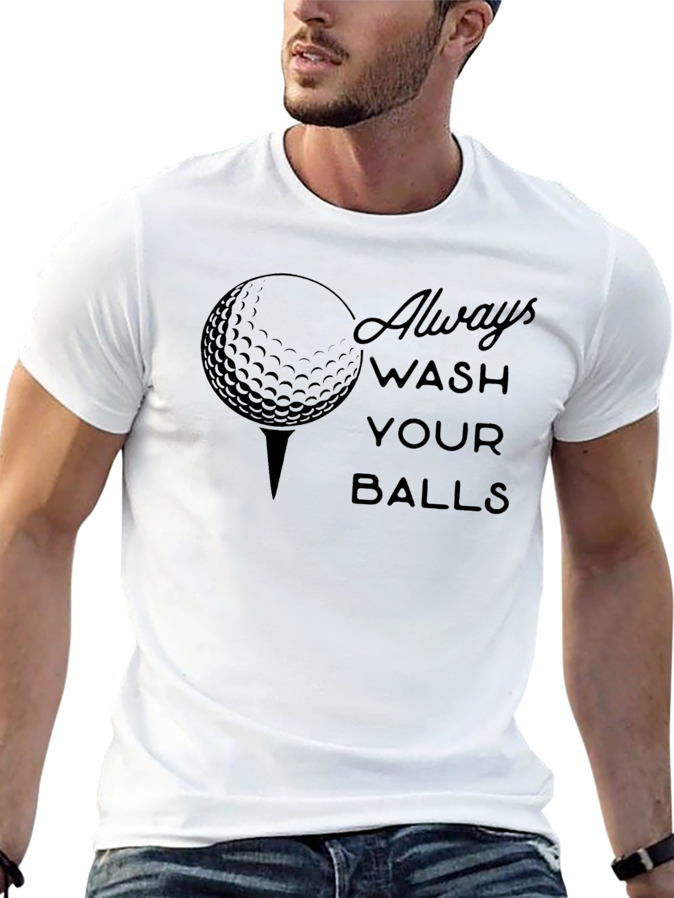 Always Wash Your Balls Golf T-Shirt