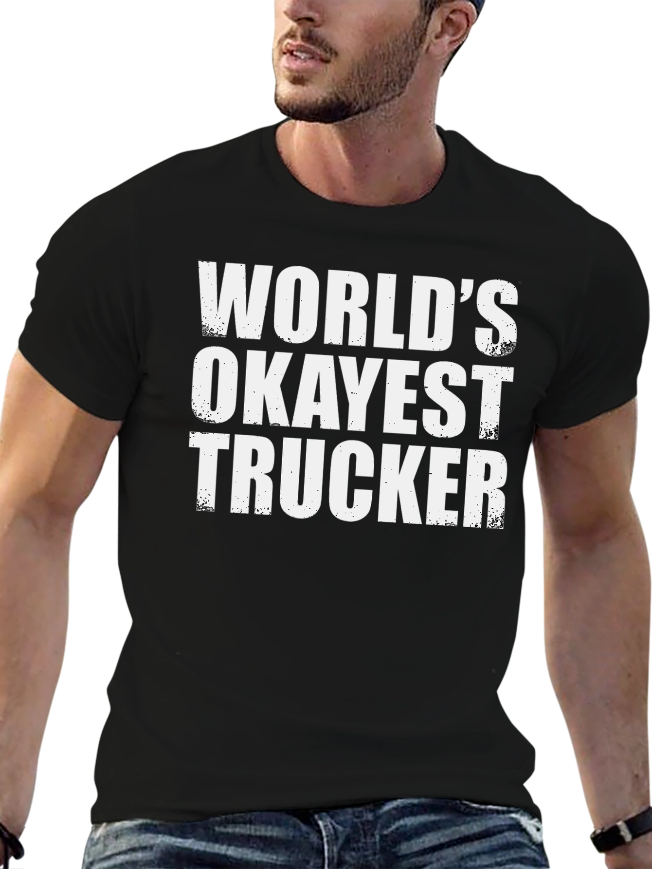 Worlds Okayest Trucker T-Shirt