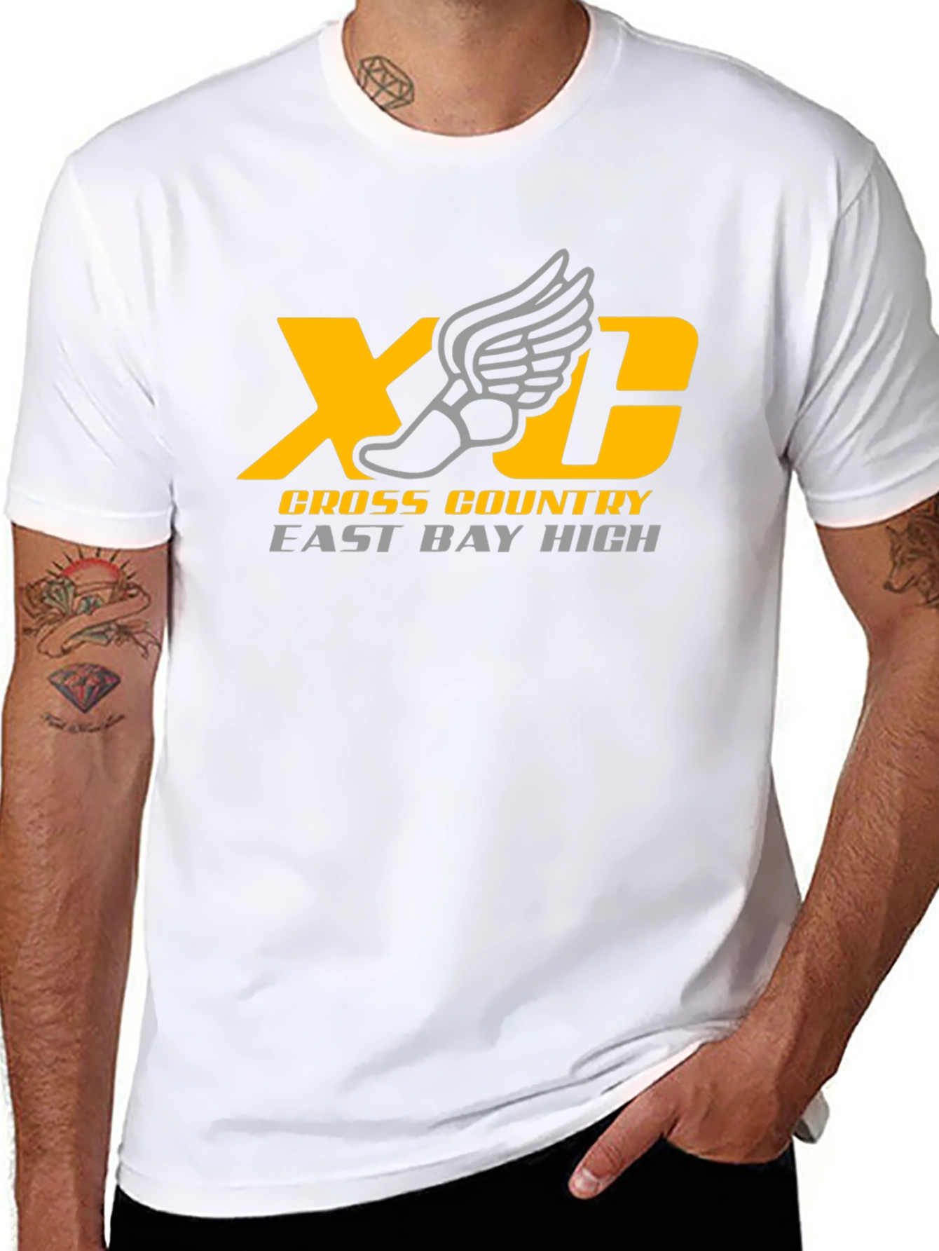 XC Cross Country East Bay High Black T-Shirt