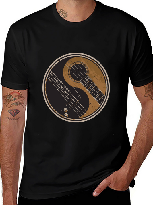 Yin Yang Guitar T-Shirt