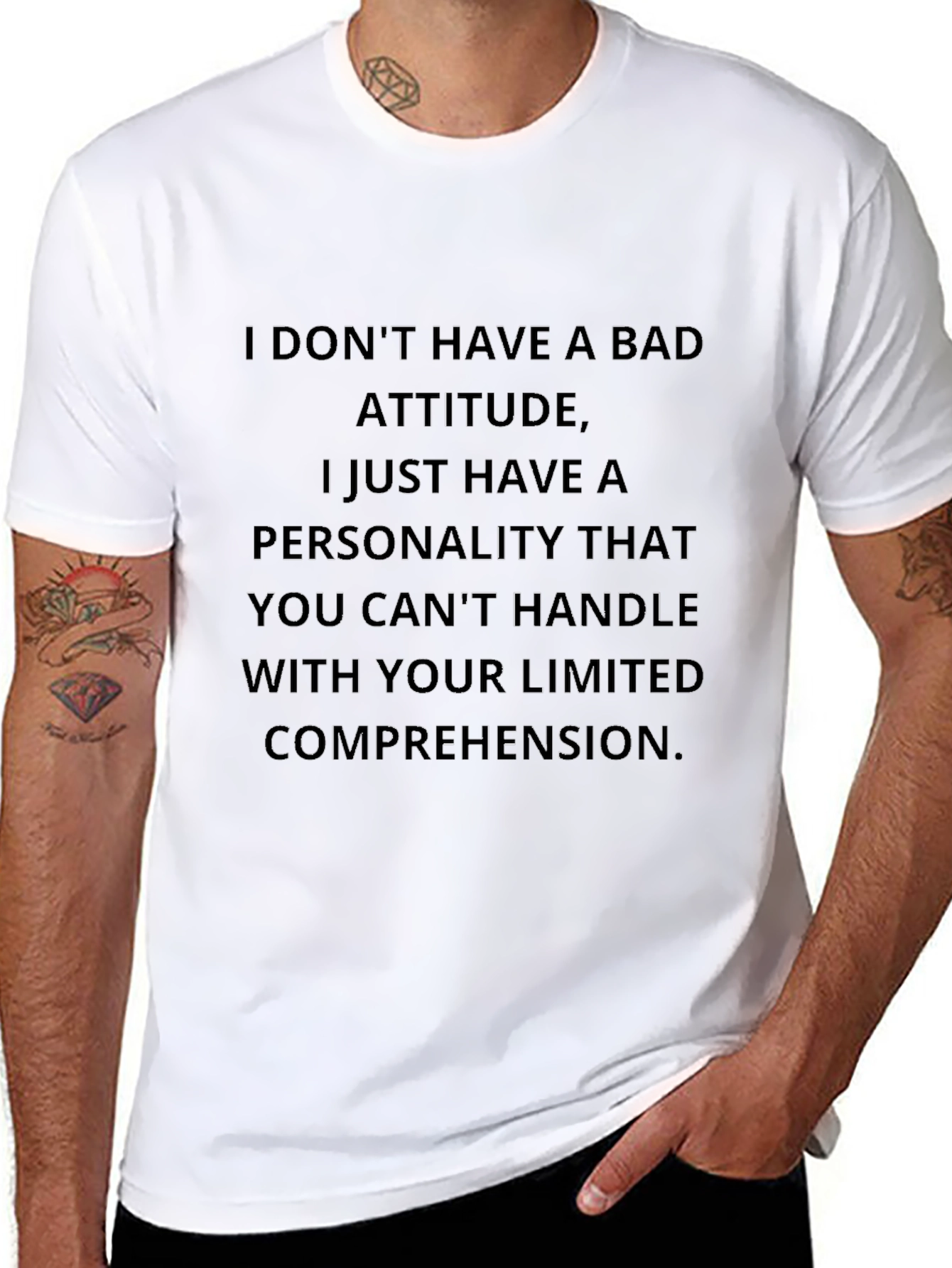 Sarcastic Personality T-Shirt - Limited Comprehension