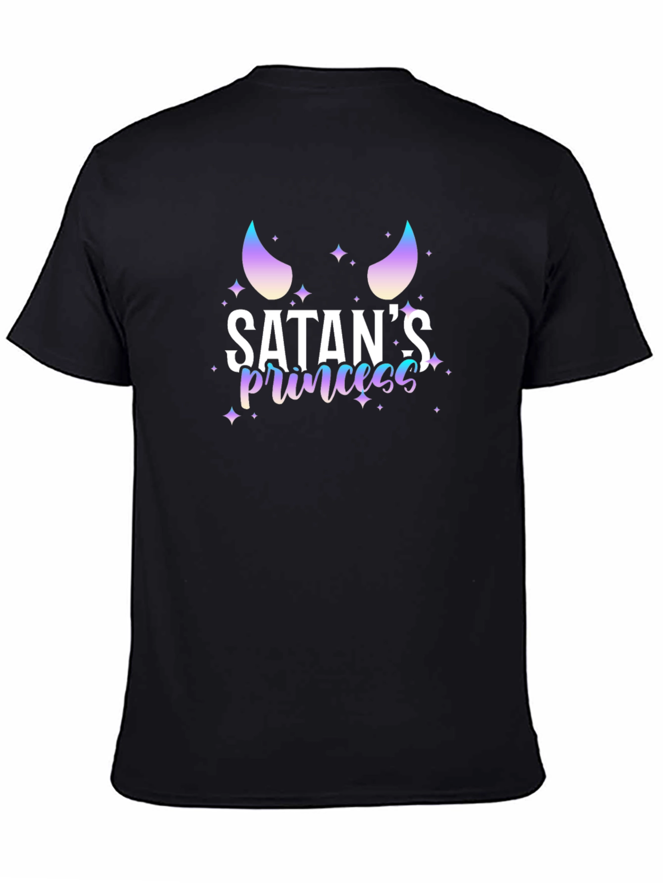 Satans Princess T-Shirt - Black Graphic Tee
