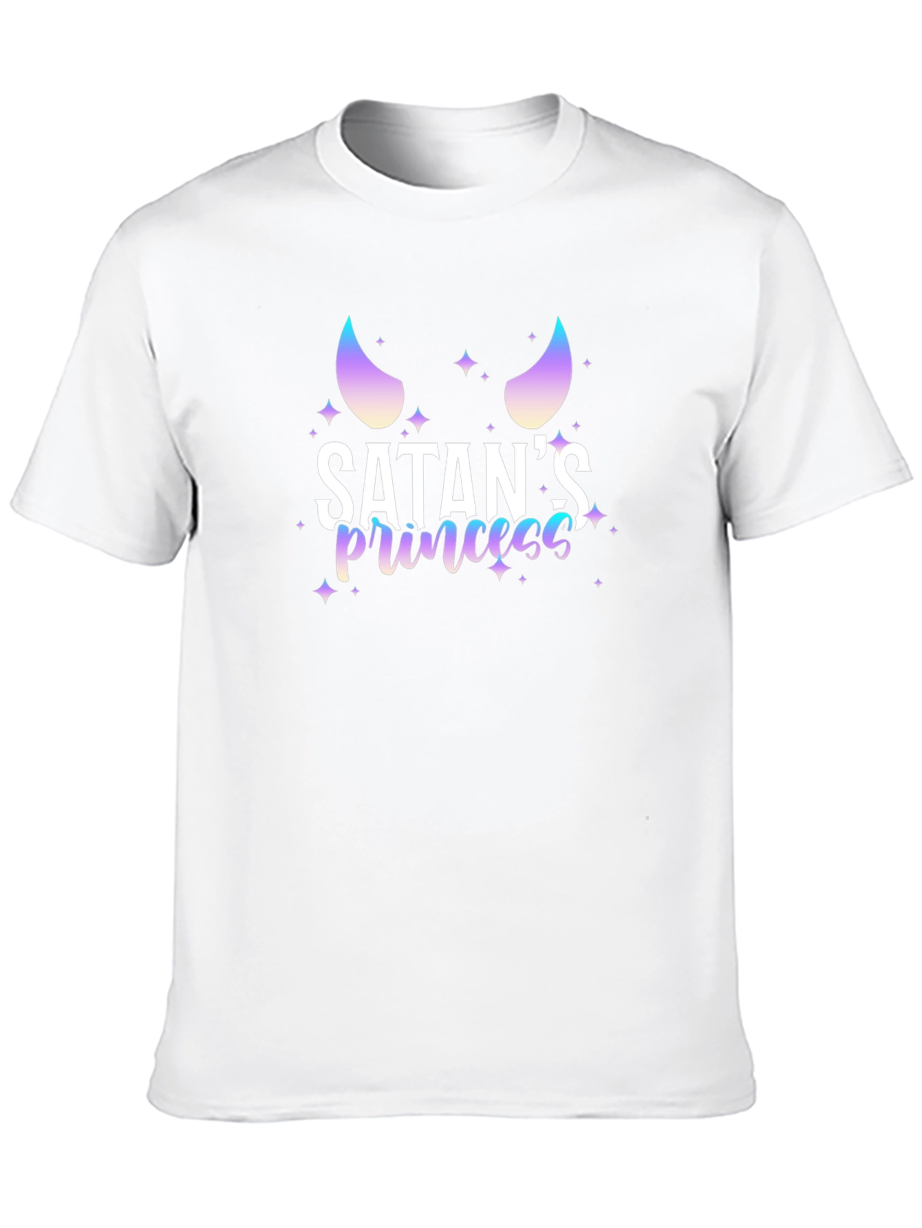 Satans Princess T-Shirt - Black Graphic Tee