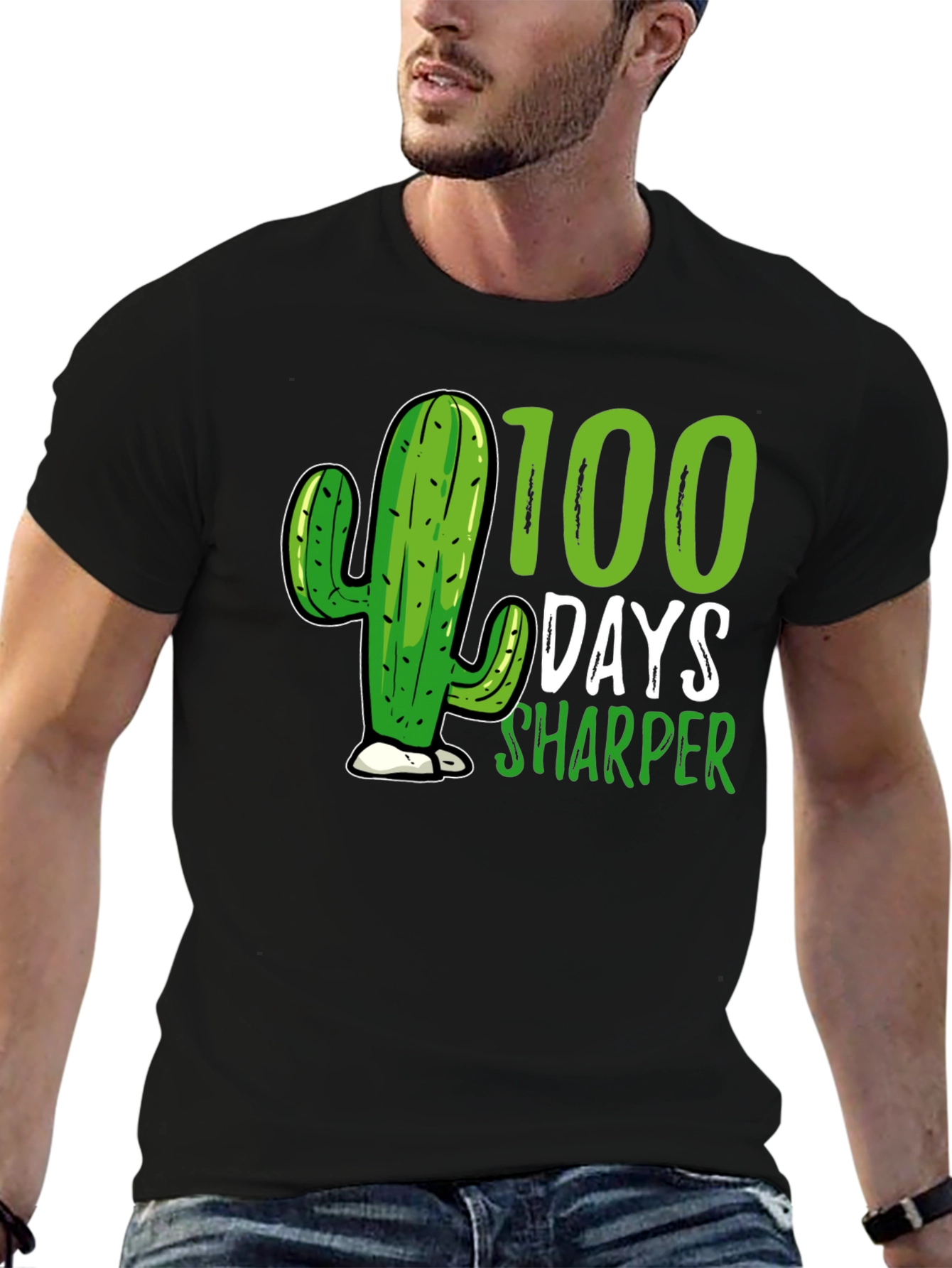 100 Days Sharper Cactus T-Shirt