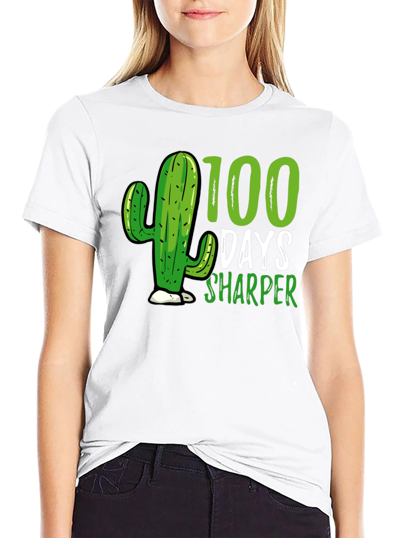 100 Days Sharper Cactus T-Shirt