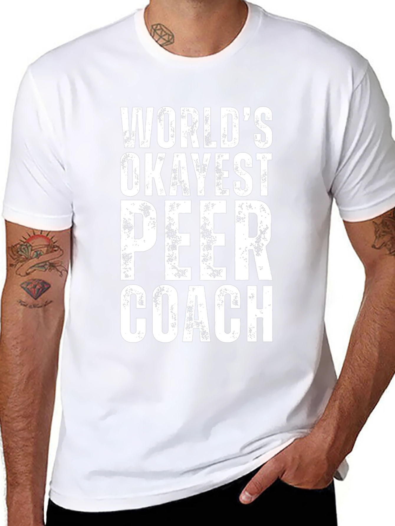 Worlds Okayest Peer Coach T-Shirt