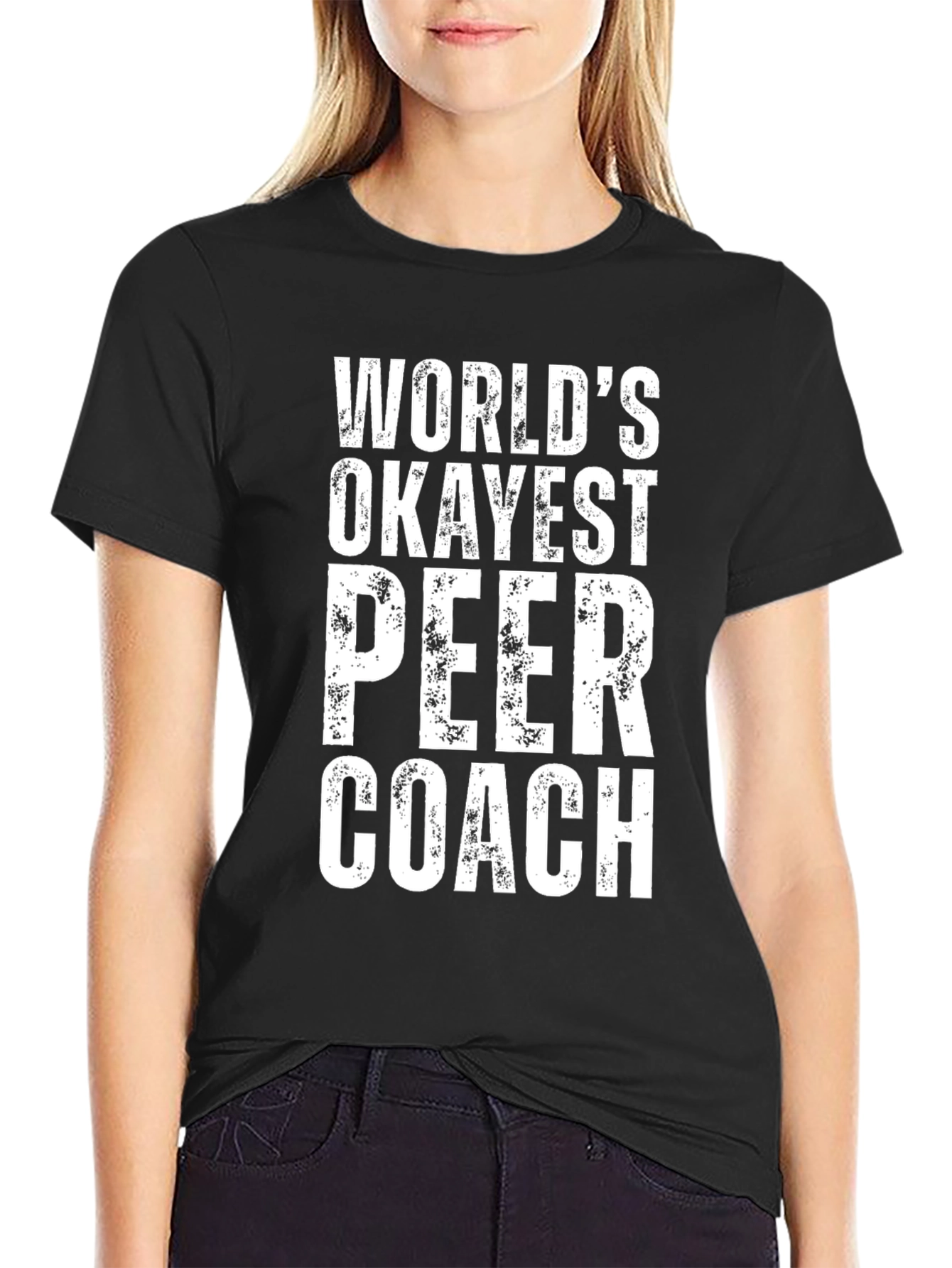 Worlds Okayest Peer Coach T-Shirt