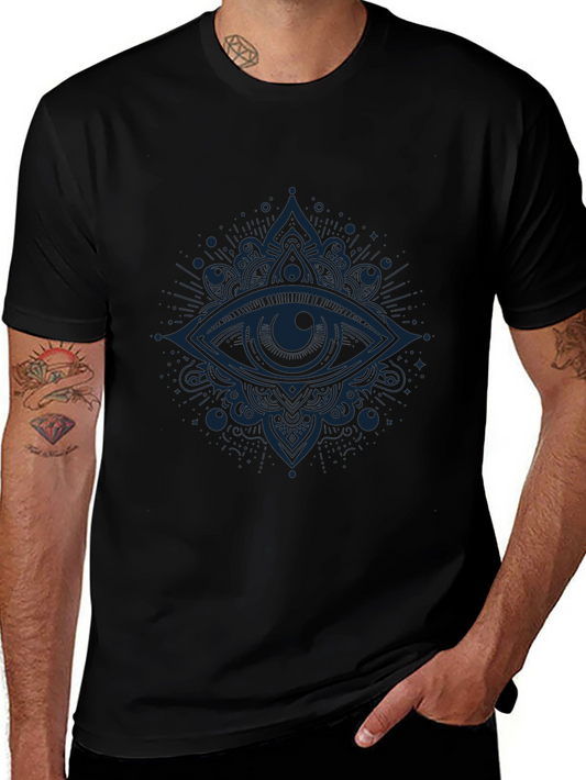 All Seeing Eye Graphic Tee - Black