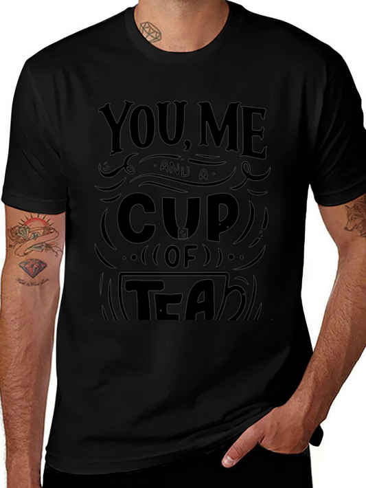 You Me & Tea Graphic Tee - Relaxed Style