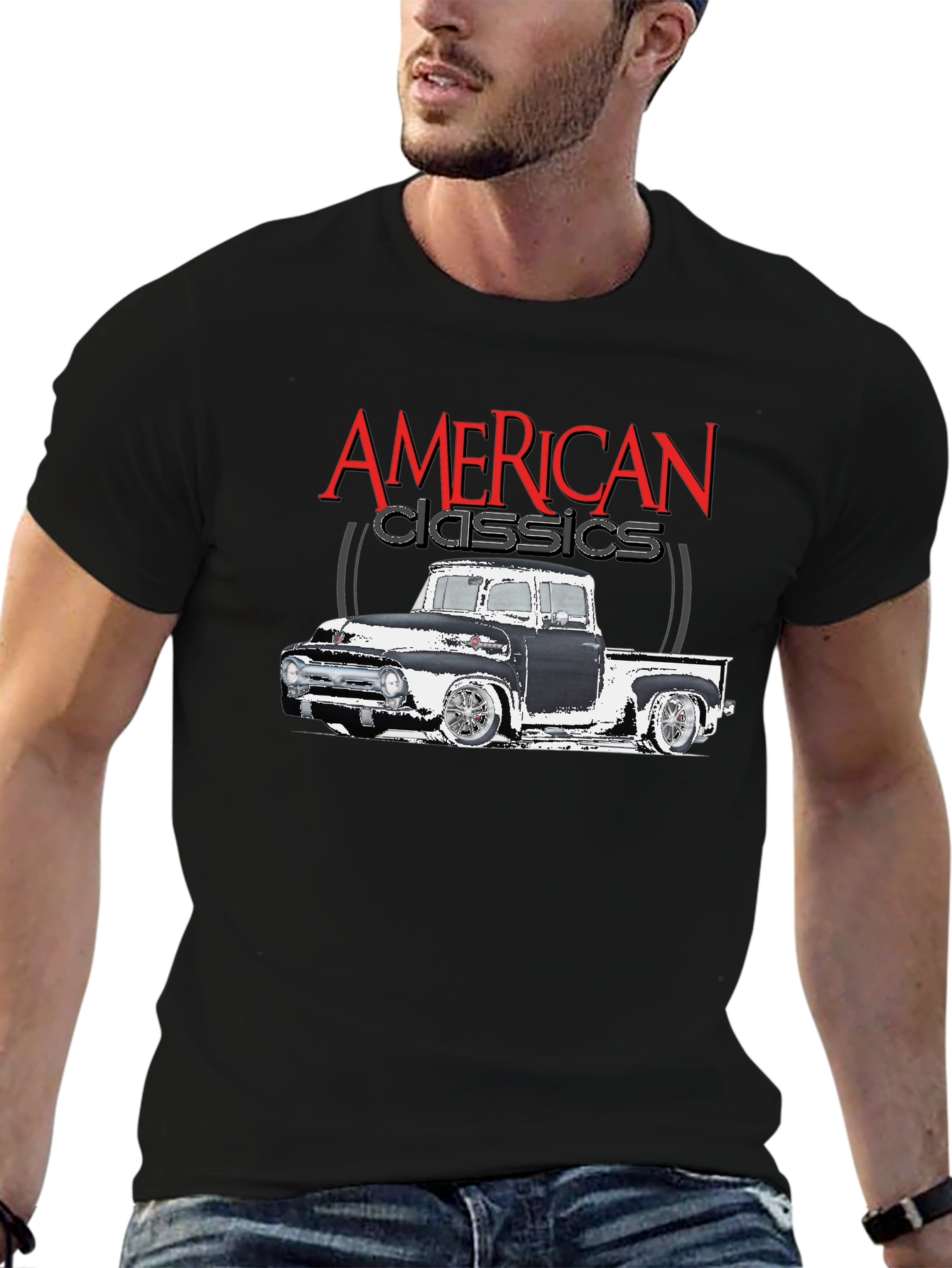 American Classics Truck Black T-Shirt