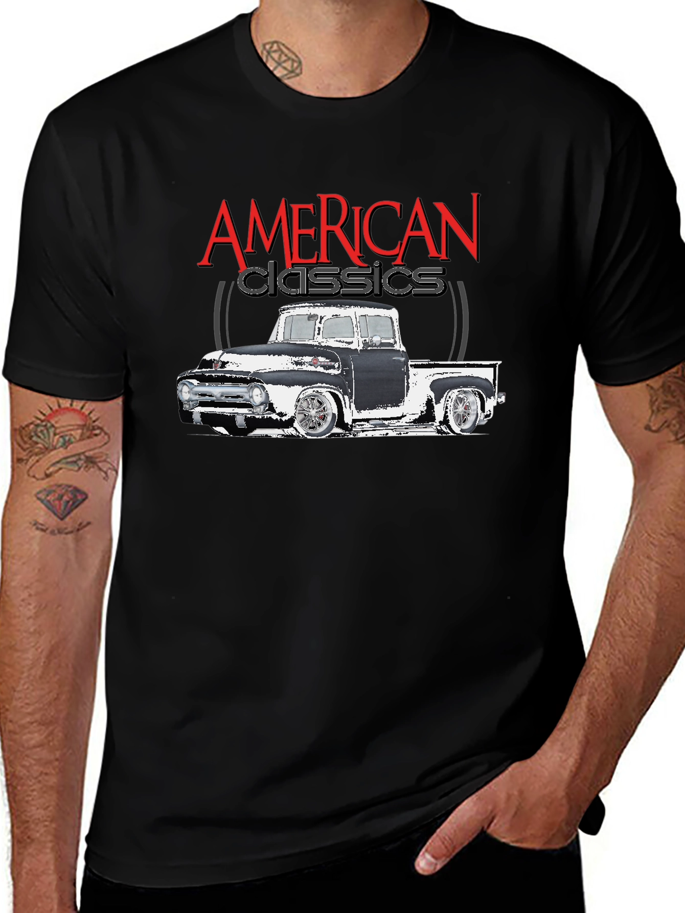 American Classics Truck Black T-Shirt