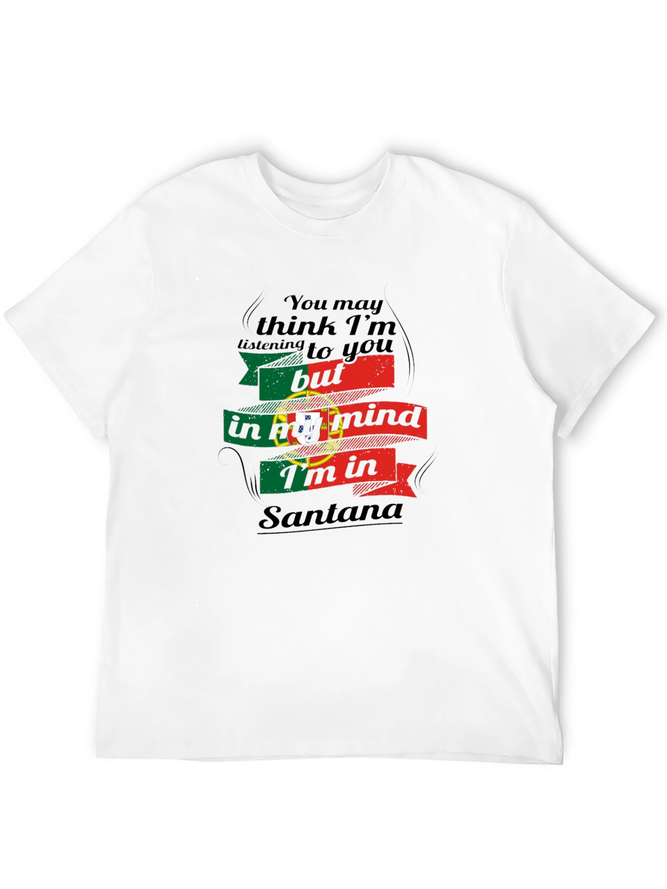 Santana Mind Black T-Shirt