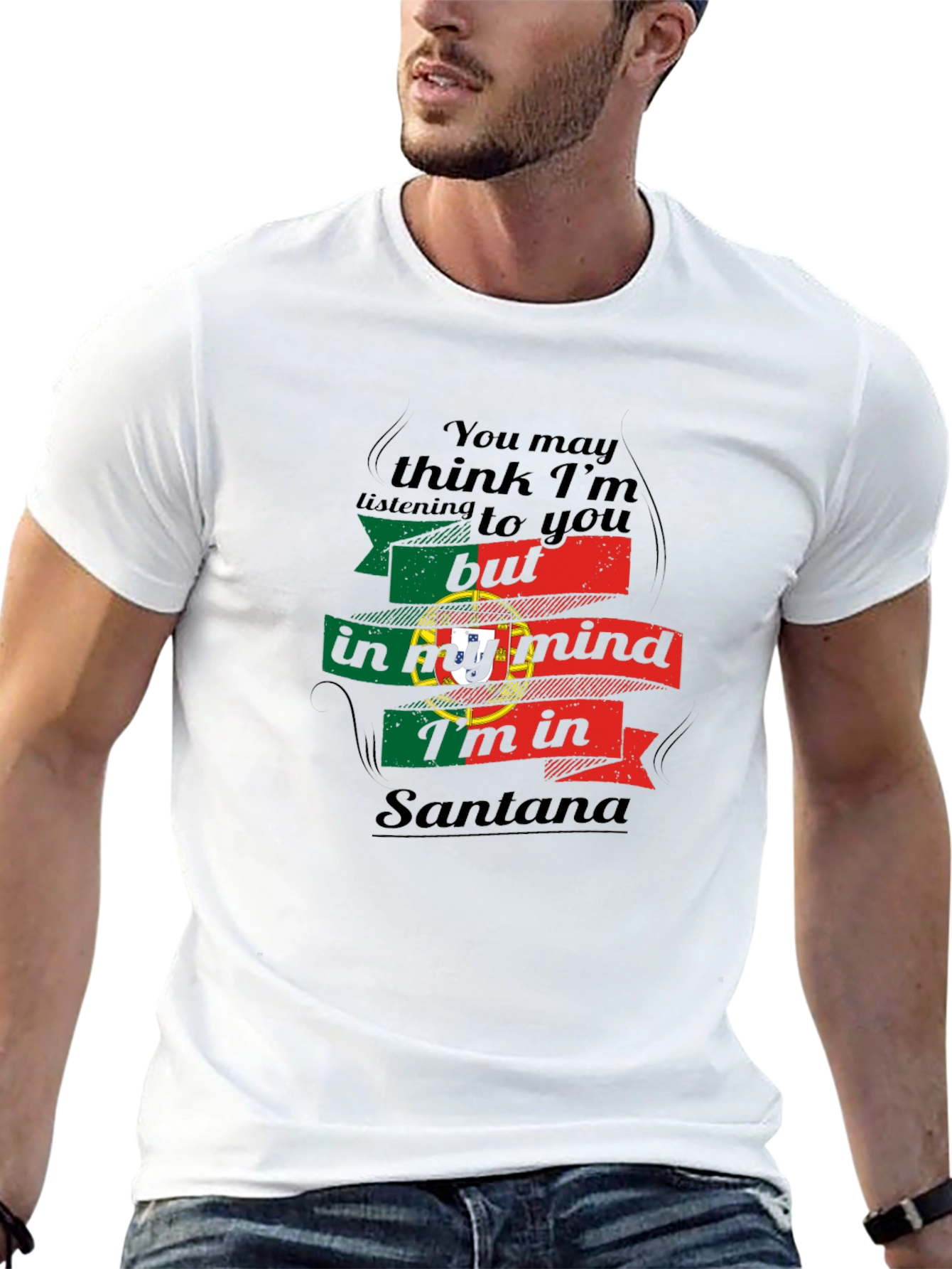 Santana Mind Black T-Shirt