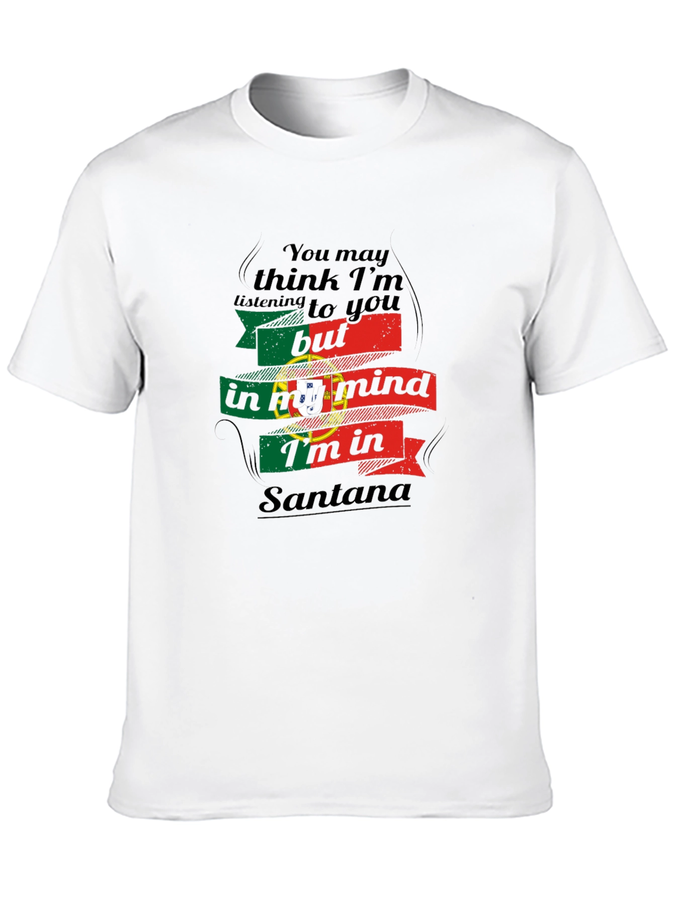 Santana Mind Black T-Shirt