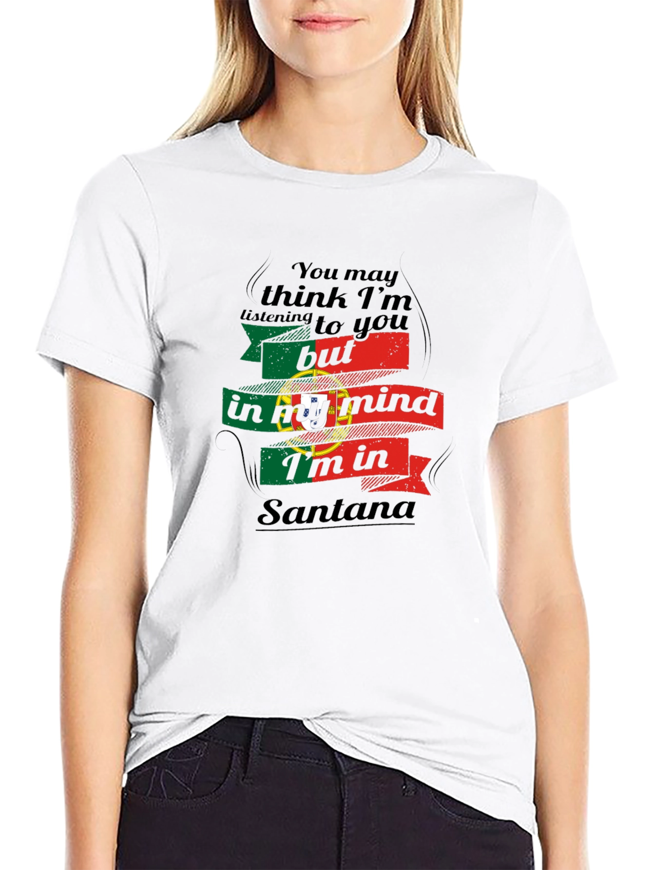 Santana Mind Black T-Shirt