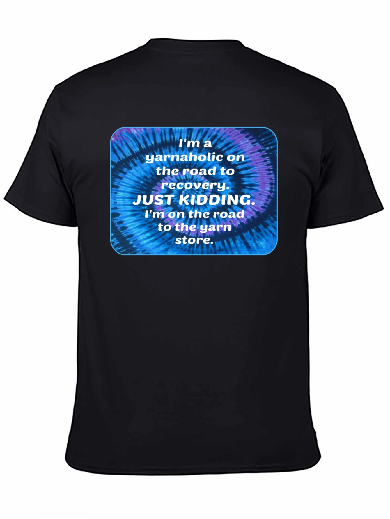 Yarnaholic T-Shirt: Funny Knitting Crochet Tee