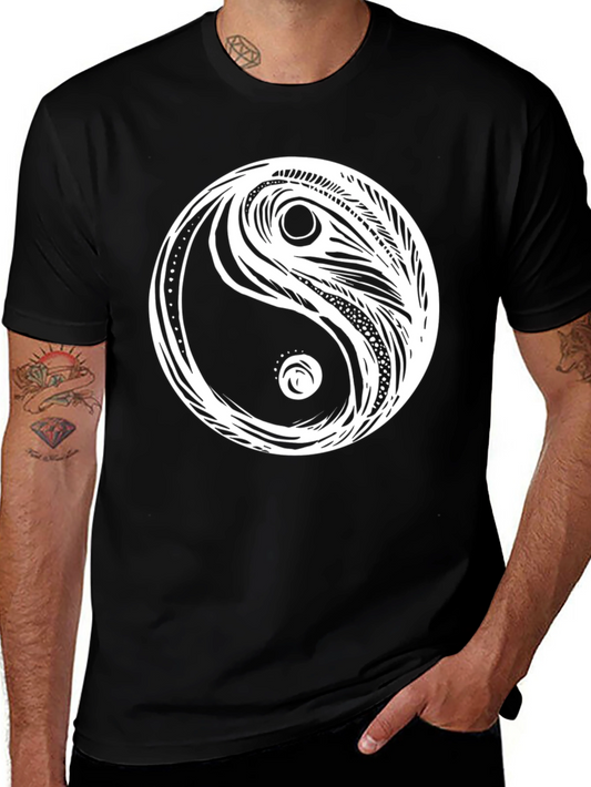 Yin Yang Graphic Tee - Stylish Comfort