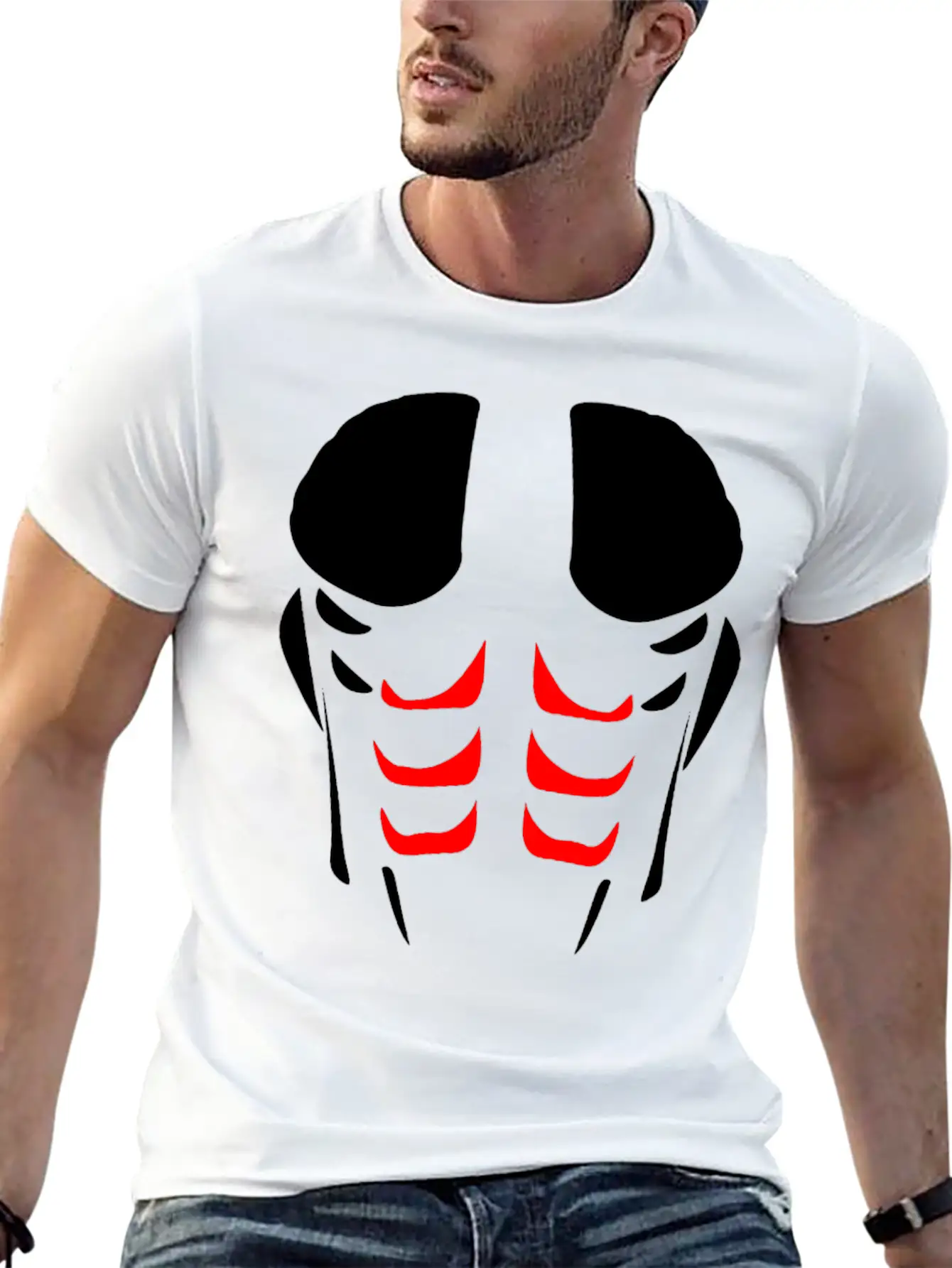 Abs Gym Casual Graphic T-Shirt – Simple And Comfortable Daily Wear