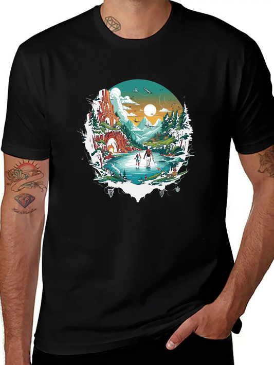 Action Adventure Timeless Short Sleeve Tee – Comfy And Minimalist Design