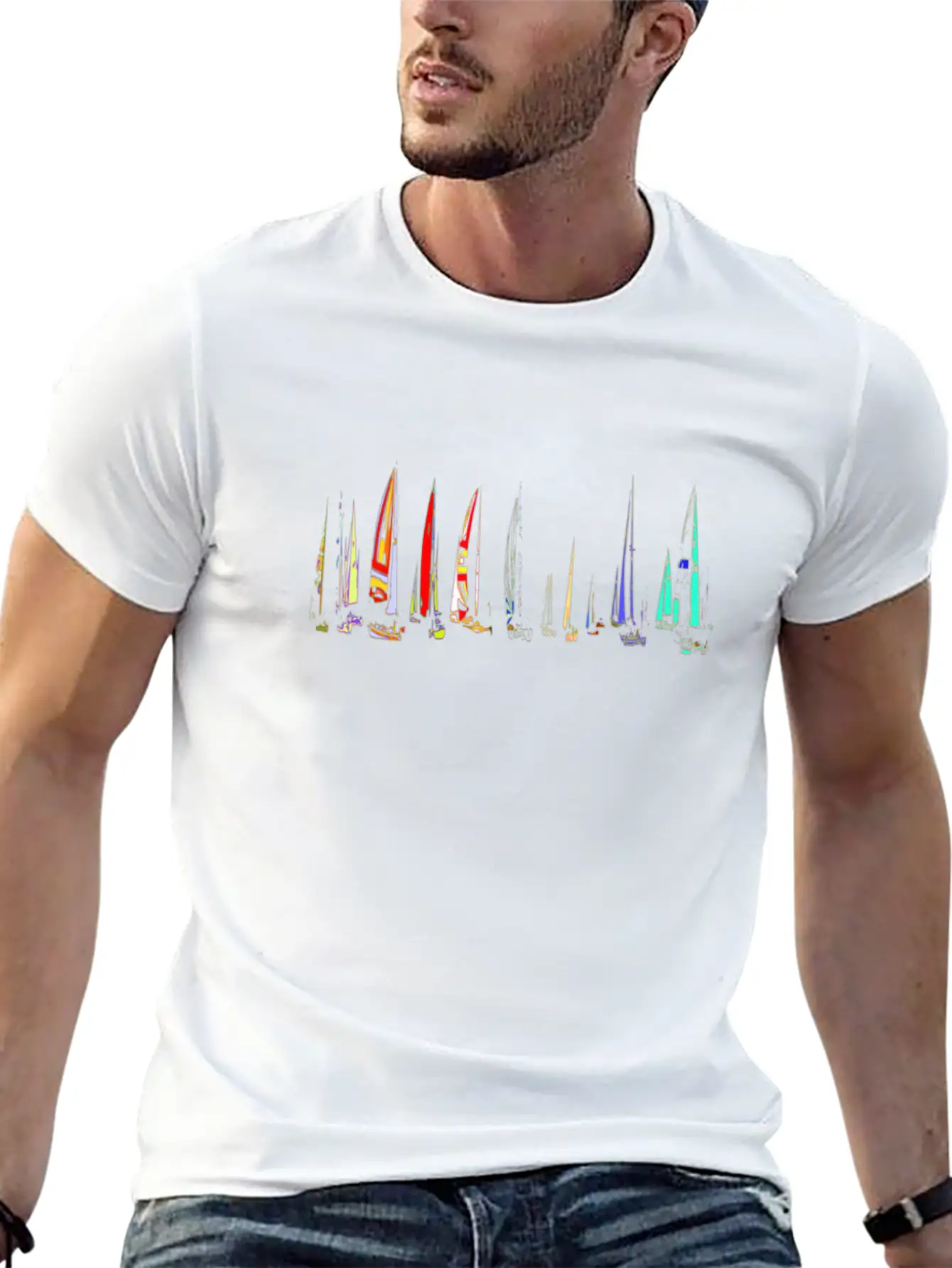 Air Power Team Sailing Essential Gift Casual Graphic T-Shirt – Simple And Comfortable Daily Wear