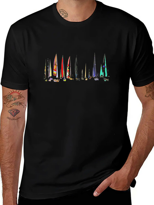 Air Power Team Sailing Essential Gift Casual Graphic T-Shirt – Simple And Comfortable Daily Wear