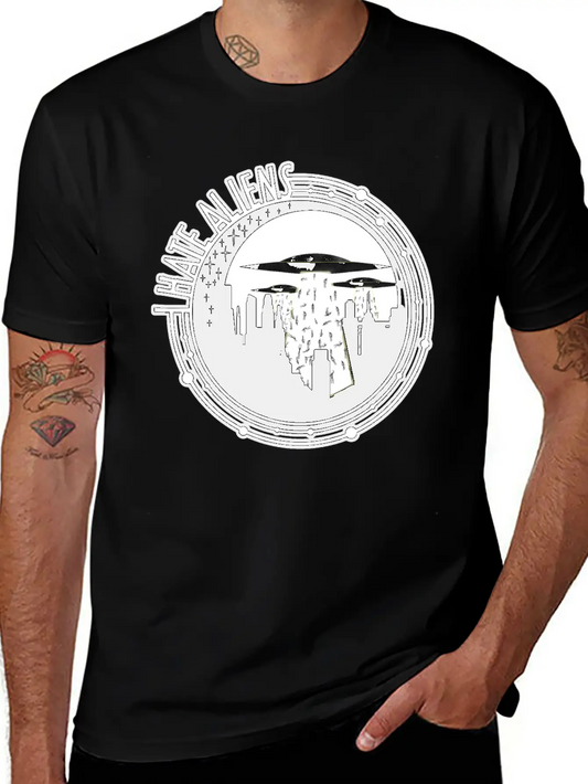 Aliens Casual Graphic T-Shirt – Simple And Comfortable Daily Wear