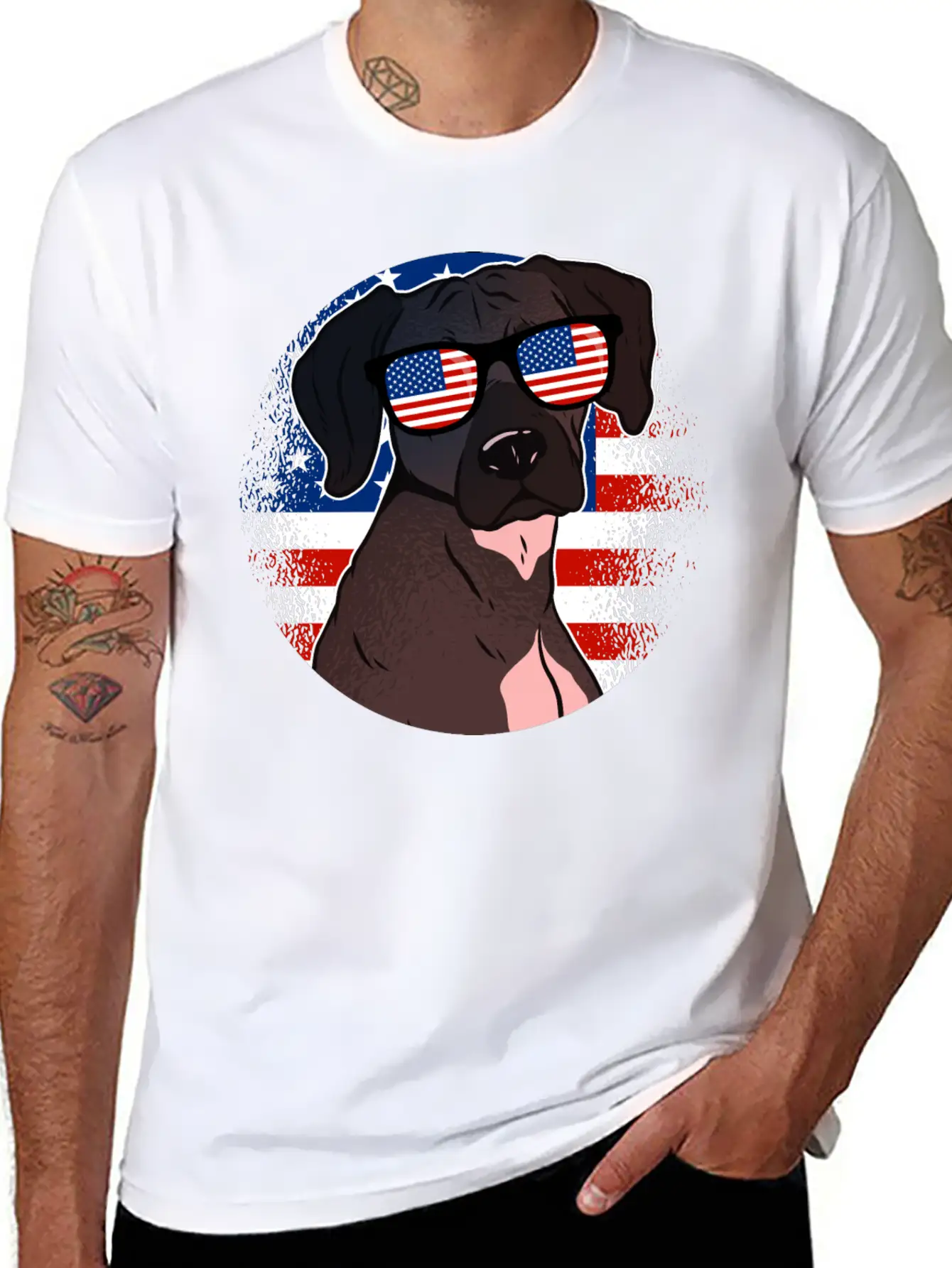 America Casual Graphic T-Shirt – Simple And Comfortable Daily Wear