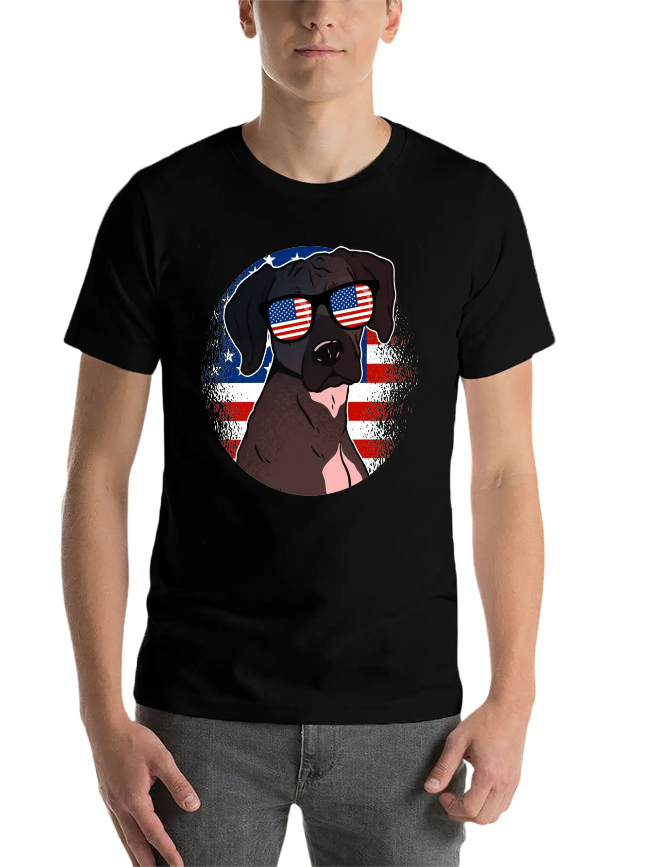 America Casual Graphic T-Shirt – Simple And Comfortable Daily Wear