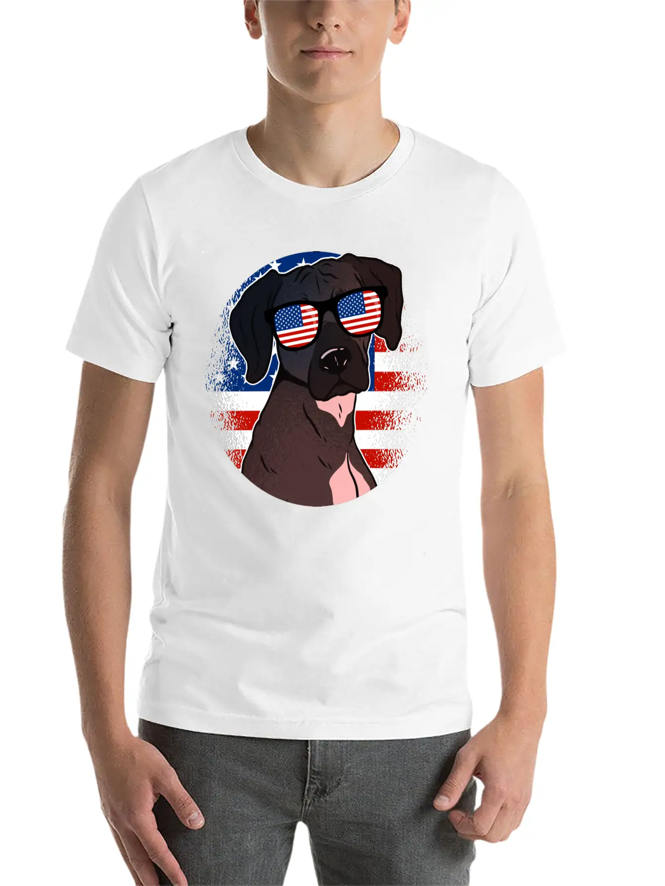 America Casual Graphic T-Shirt – Simple And Comfortable Daily Wear