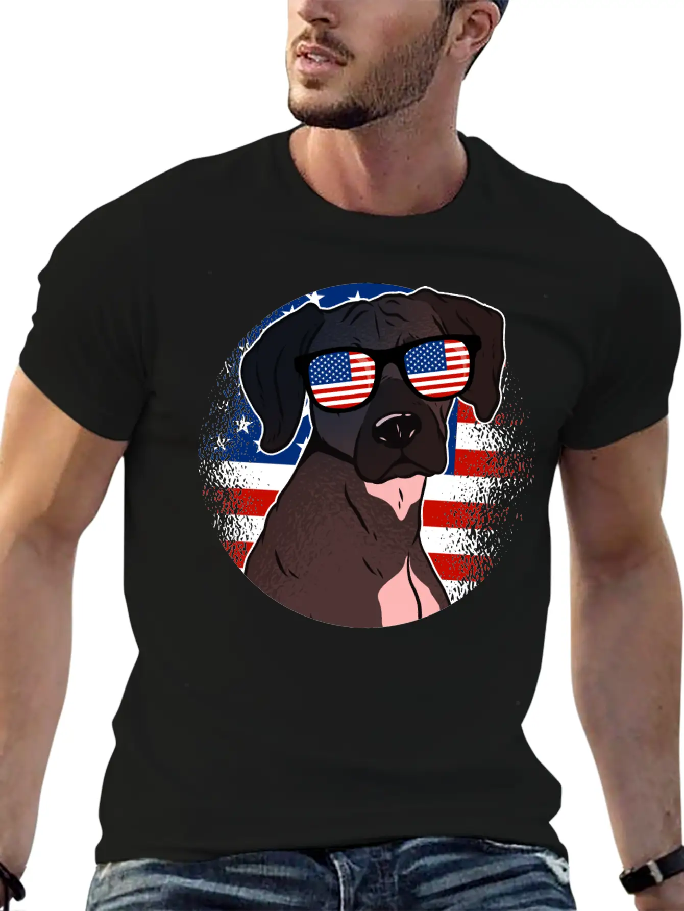 America Casual Graphic T-Shirt – Simple And Comfortable Daily Wear