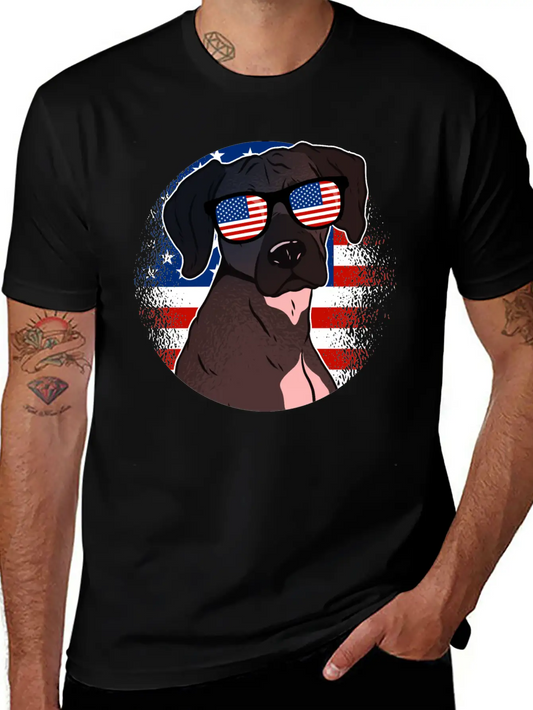 America Casual Graphic T-Shirt – Simple And Comfortable Daily Wear