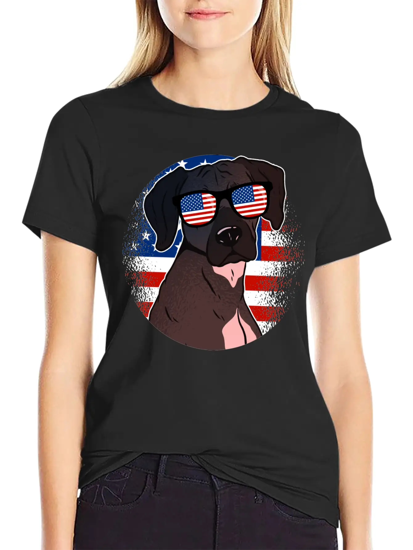 America Casual Graphic T-Shirt – Simple And Comfortable Daily Wear