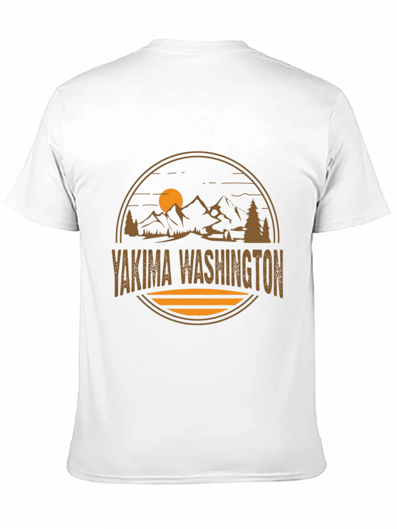 Yakima Washington Retro Graphic T-Shirt