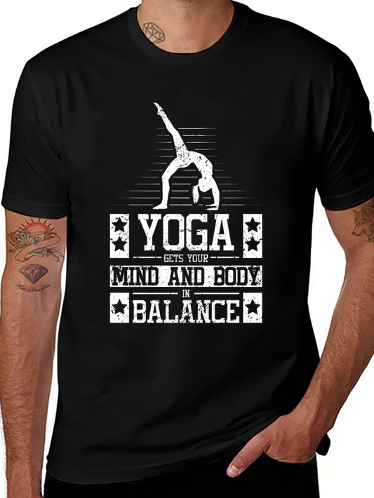 Yoga Mind & Body Balance Graphic Tee