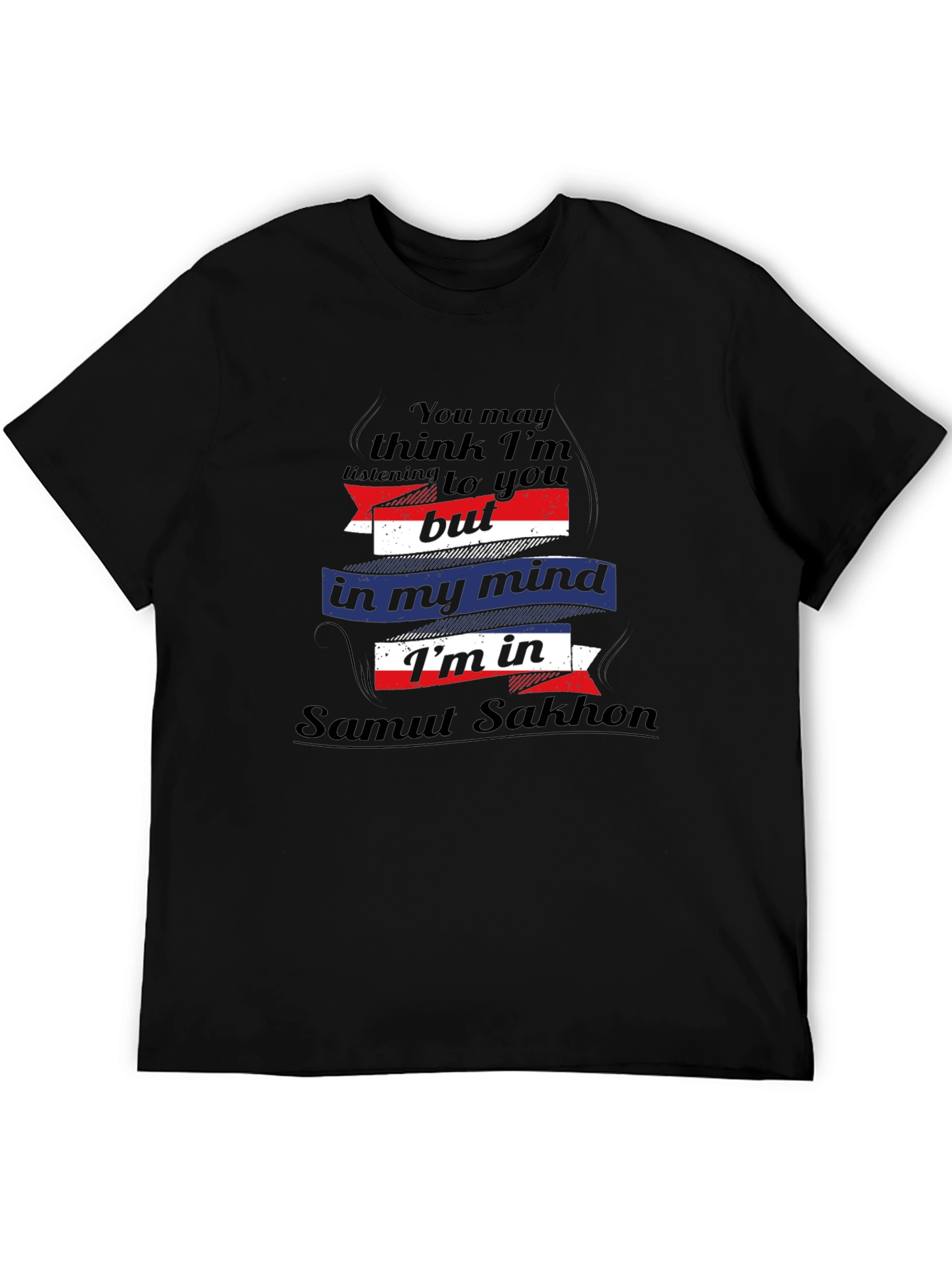 Samut Sakhon Mind Black T-Shirt
