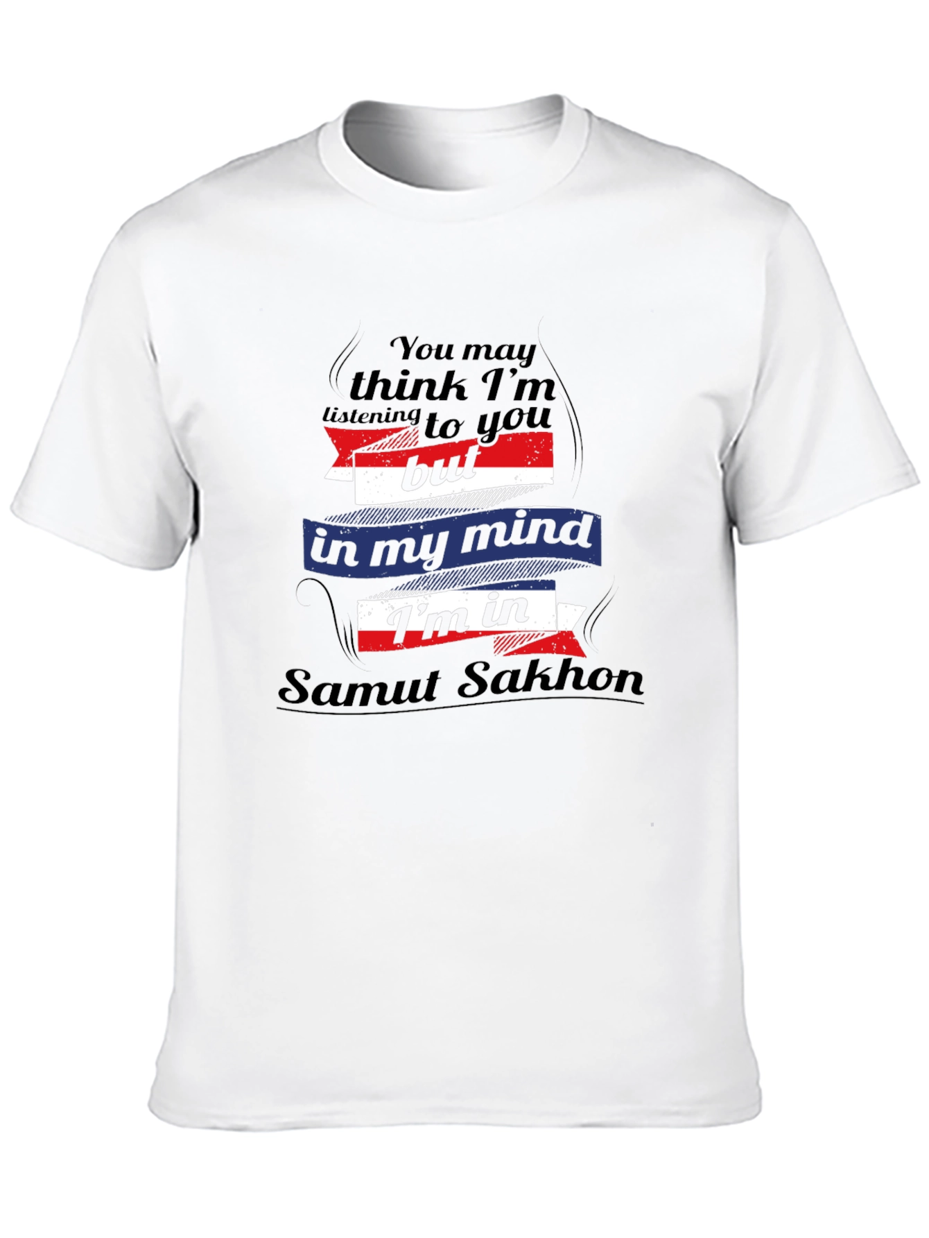 Samut Sakhon Mind Black T-Shirt