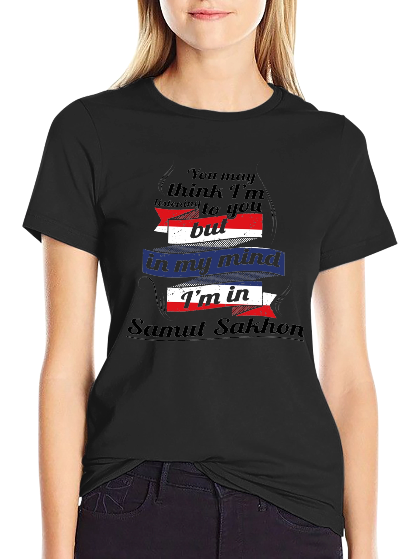 Samut Sakhon Mind Black T-Shirt