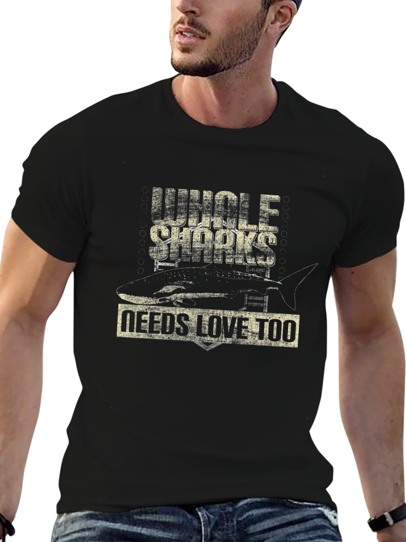Whole Sharks Needs Love Too Graphic T-Shirt