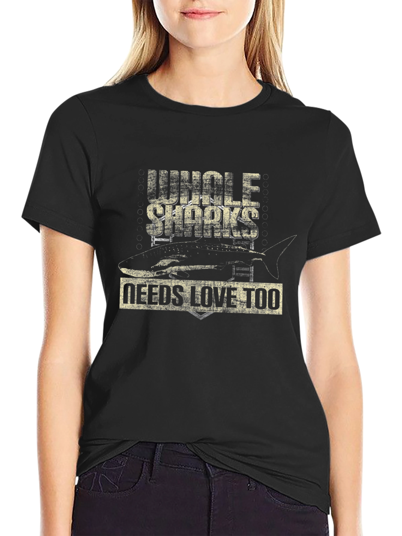 Whole Sharks Needs Love Too Graphic T-Shirt