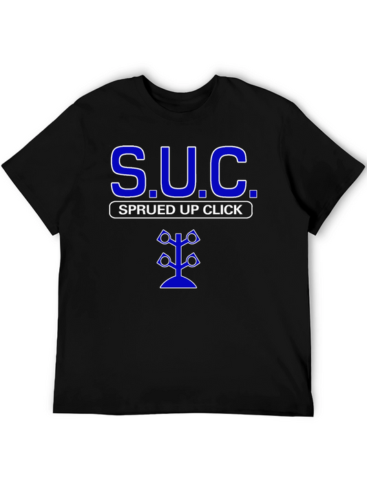 S.U.C. Sprued Up Click Black T-Shirt