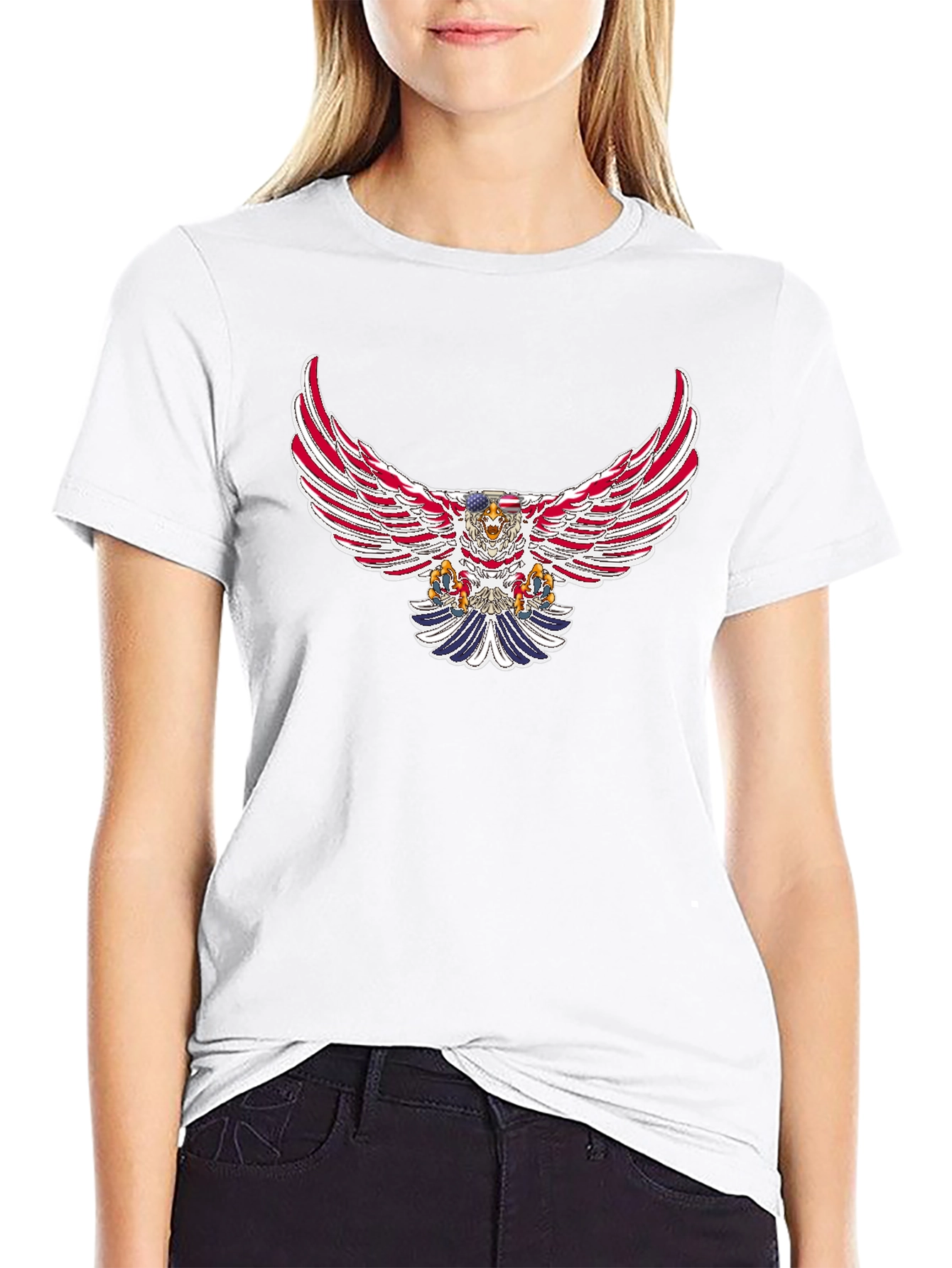 American Eagle Graphic Black T-Shirt