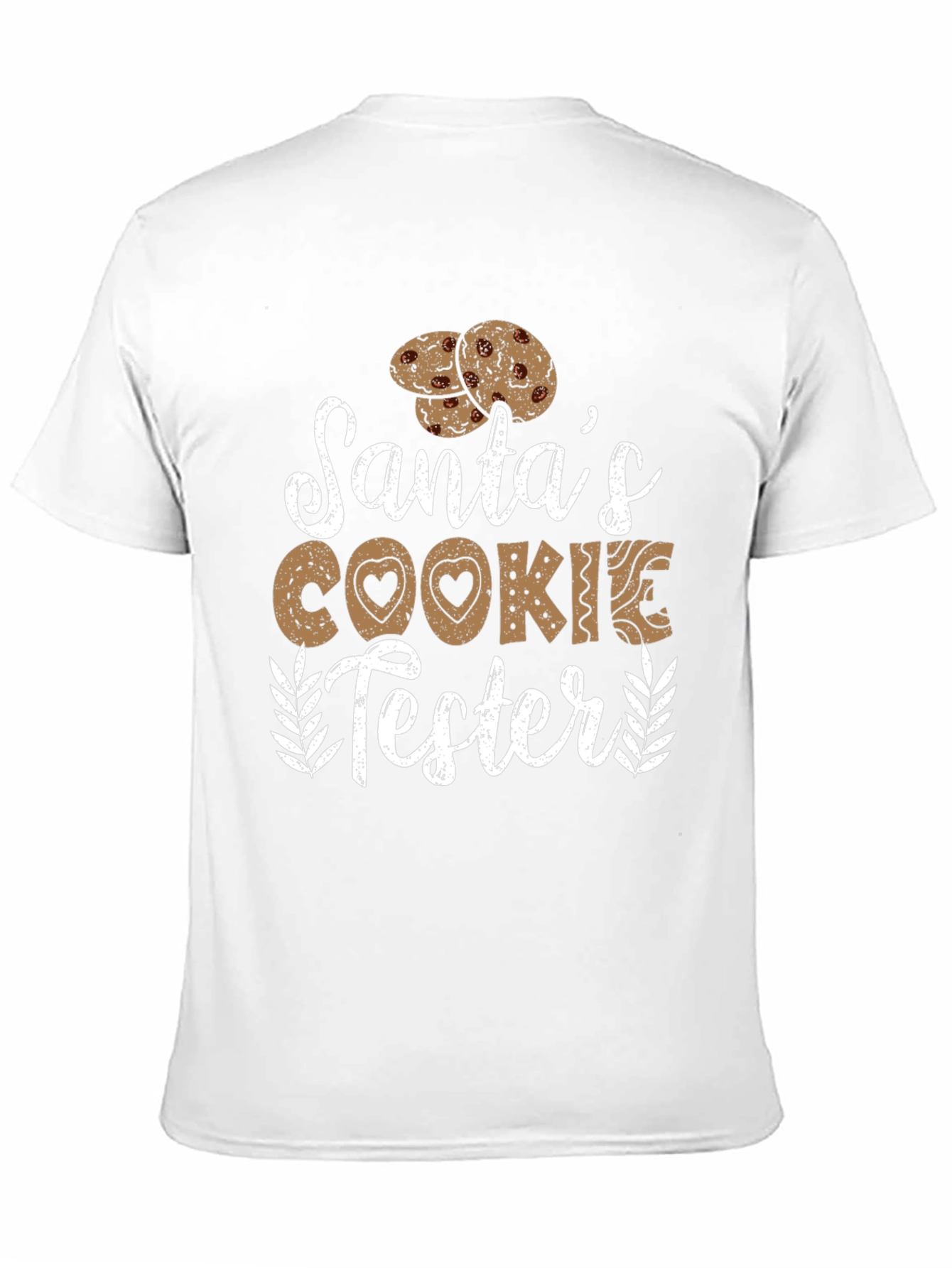 Santas Cookie Tester Graphic Tee