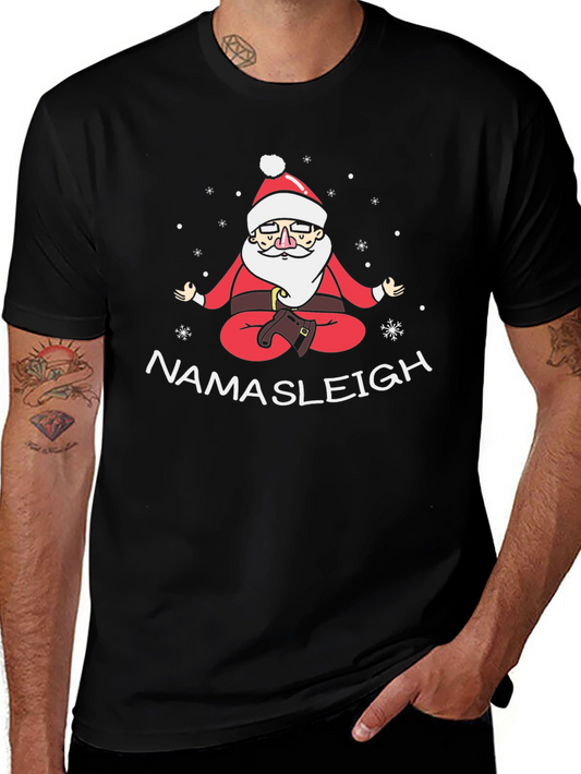 Yoga Santa Namasleigh T-Shirt