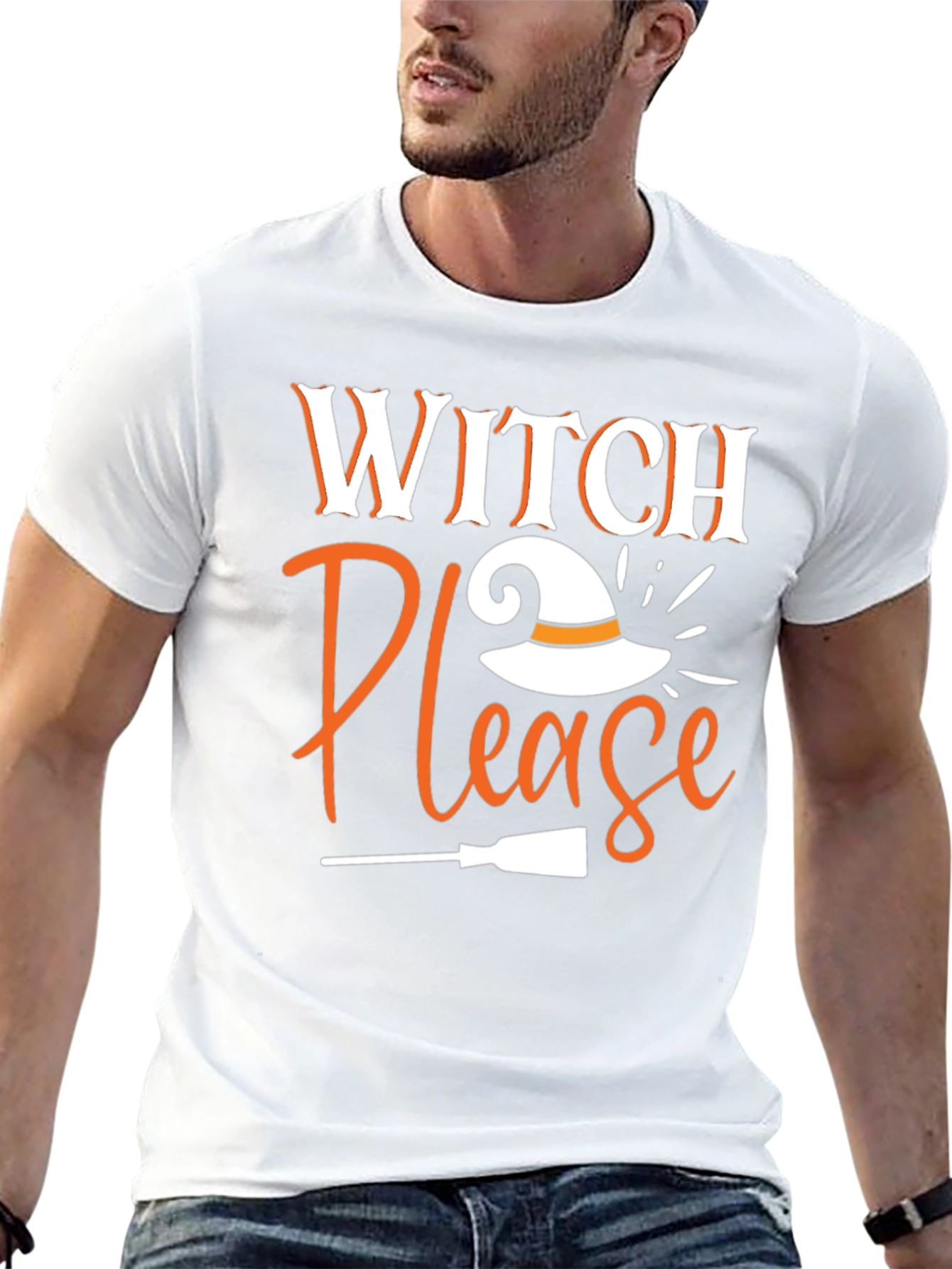 Witch Please Halloween T-Shirt - Black Tee