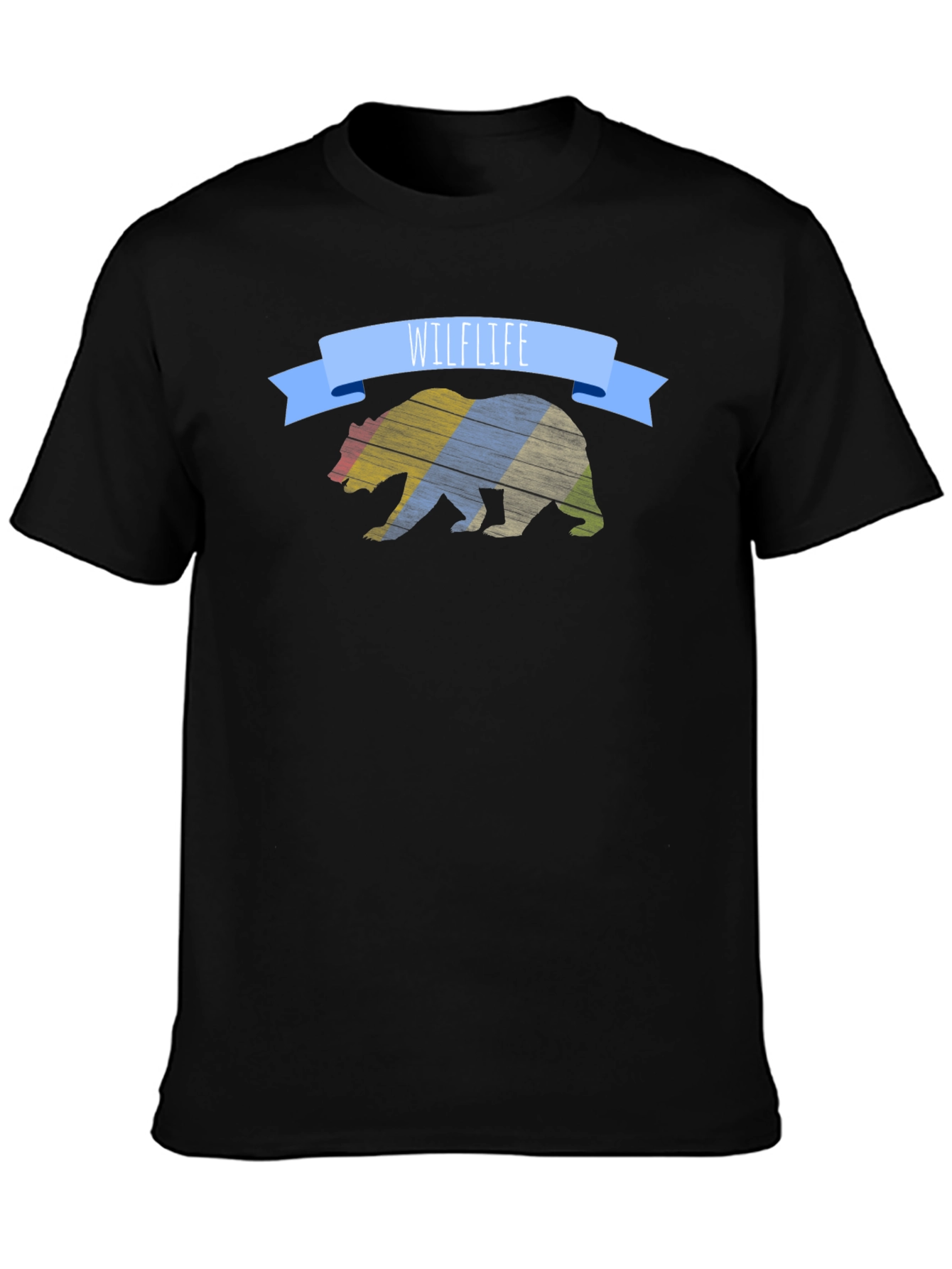 Wildlife Bear Graphic T-Shirt - Unisex Casual Tee