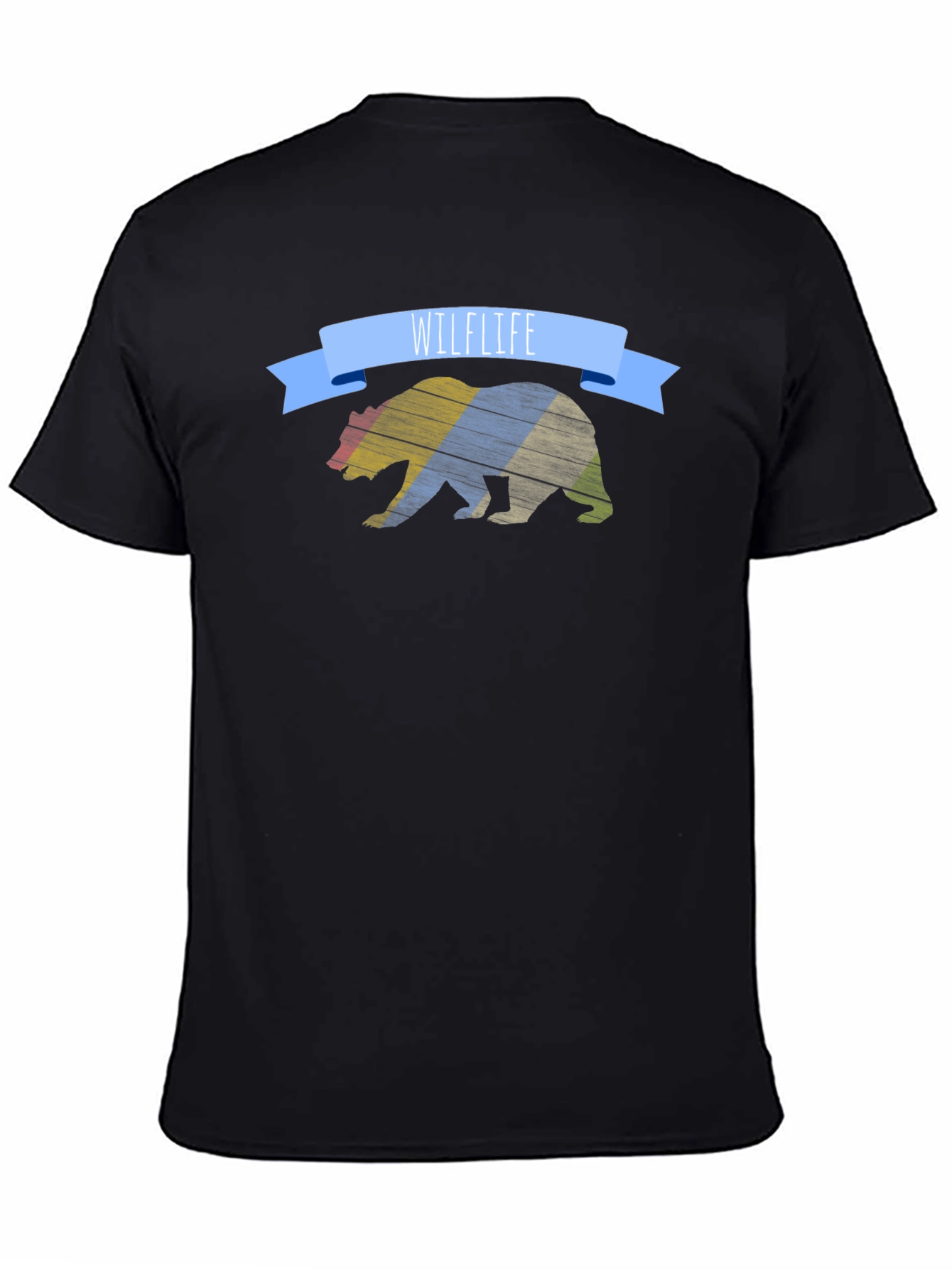 Wildlife Bear Graphic T-Shirt - Unisex Casual Tee